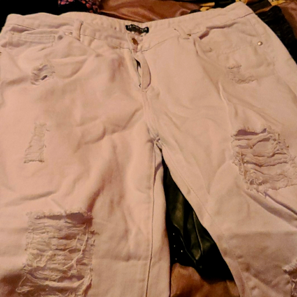 White Boyfriend Jeans size 29